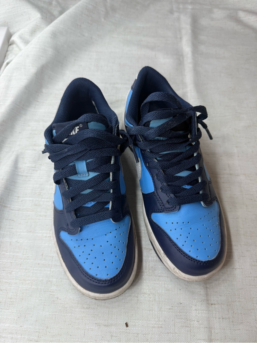 Nike kids Low-Top Sneakers in Navy and Light Blue